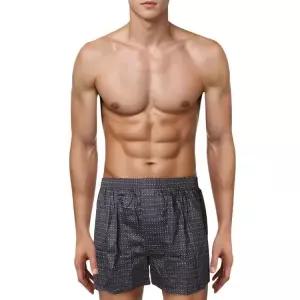 [롯데백화점]엘르이너웨어 엘르이너웨어 남성 큐브 컨페티 트렁크(EEMTK774NV)