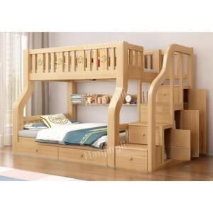 이층 침대 원목 이층침대 프레임 수납 침실 기숙사