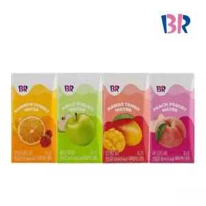 [배스킨라빈스] 과즙워터 4종 2박스 골라담기_레인보우샤베트/피치요거트/애플요거트/망고탱고