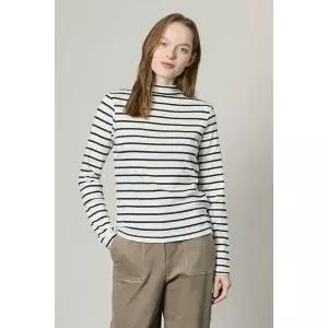 [BCBG](의정부점)올앤선드리 멀티스트라이프긴팔TS(A5S1X401)