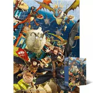 500피스 직소퍼즐 드래곤 길들이기 술래잡기 AL5323 391648