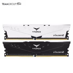 TEAMGROUP T Force Vulcan Z DDR4 데스크탑 메모리 모듈 램 화이트 블랙 8GB 3200MHz PC4 25600 CL16