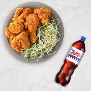 네네치킨 순살치즈스노윙치킨+네네소떡+콜라(1.25L)