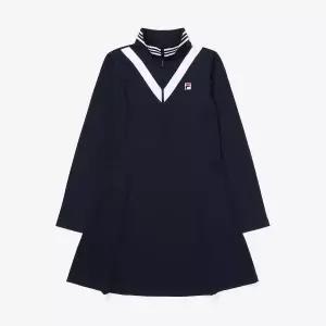 [롯데백화점]휠라 테니스 반집업 기모 원피스  FS2OPF4351F_INA