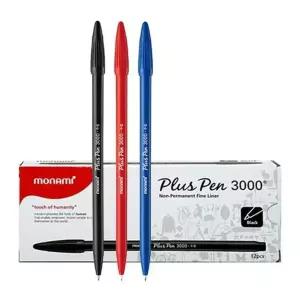 모나미 수성펜 플러스펜 12자루 1타 프러스펜 싸인펜 사인펜