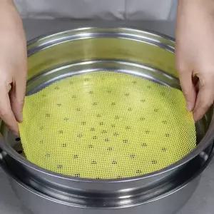 바른부엌 국산 실리콘 찜시트 찜망 찜기받침 만두 찜패드