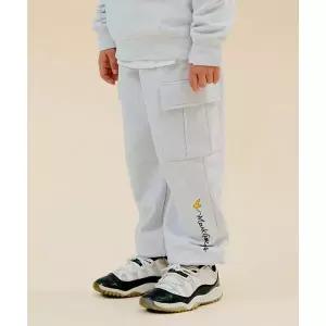 [마크곤잘레스키즈]엔젤 카고 조거-화이트멜란지 (MG51PJ02WM)_IC