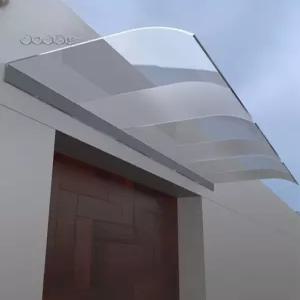 차양 어닝 투명 아크릴 창문비막이 빗물막이 컨테이너 가림막 고정