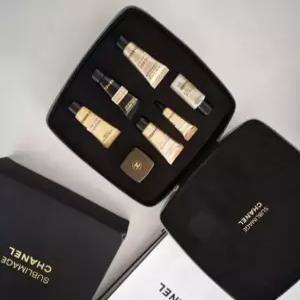 샤넬수블리마지기초7종미니세트+ 수블리마지 수납함/ 샤넬뷰티쇼핑백