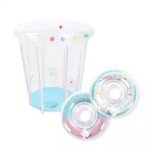 신생아 목 튜브 돌아기 아기 수영장 유아 튜브