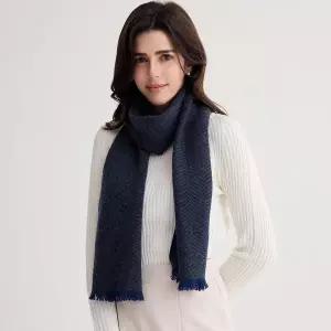 갤러리아 [닥스] 캐시미어100 머플러 (D) FKI040I (케이스,쇼핑백 포함)