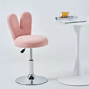 [하프클럽/알티피아]높이조절 바텐의자07 토끼 원판형 보조의자