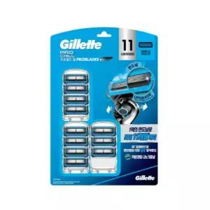 질레트 프로쉴드 칠 면도날 11입 프로블레이드