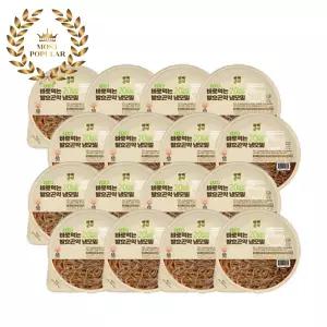 빼빼곤약 바로먹는 발효곤약 냉모밀 메밀소바 350g 16개