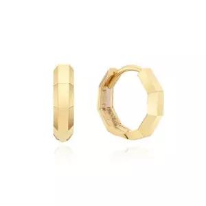 [로이드](센텀시티점)10K 모던브리티쉬 레귤러패턴 원터치 귀걸이 LOTO3005T