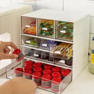 탕비실 커피머신 캡슐통 믹스커피 보관함 미니서랍 정리함 사무실서랍 수납박스 서랍