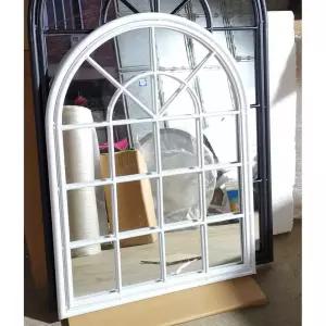 엔틱 아치 창문거울 벽 스튜디오 창문형 벽거울 앤틱