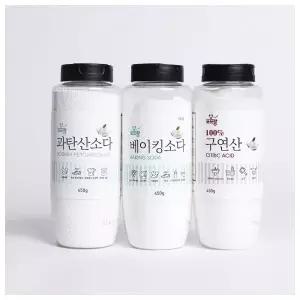 구연산+베이킹소다+과탄산소다 살균 곰팡이제거 청소용품