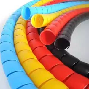 유압 호스 보호커버 장비 카바 에어컨 마모 보호 와이어 스프링