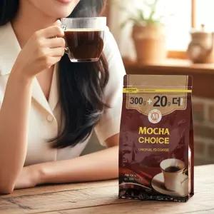 모카 초이스 오리지날 FD 커피 320g 블랙 알커피