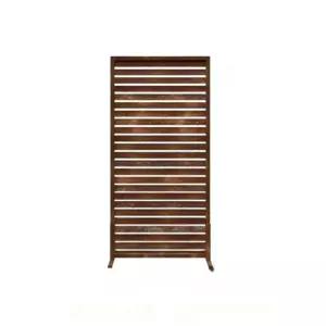 우드 휀스 가림막 울타리 야외 루버 담장 화단 파티션 목재 방부목 펜스 정원