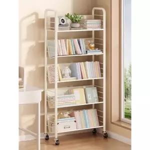 북트롤리 선반 책장 트레이 웨건 미니 바퀴달린 북 도서관 사무실 책상밑 간이 트레일러