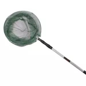 접이식 알류미늄 뜰채 원형 삼각 민물 낚시 망채 도구 (WFJ5QF4)