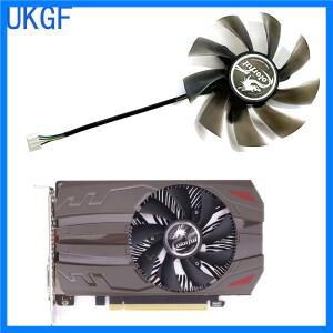 Colorful GeForce 그래픽 카드용 쿨러 교체 선풍기 GPU 선풍기 GTX1650 1060 1050ti 1050 950 ITX 4 핀 85m