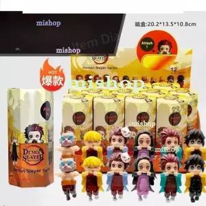  귀멸의칼날피규어 핸드폰 장식 꾸미기 귀칼굿즈 폰꾸 젠이츠 네즈코 기유 랜덤박스 가챠 가차