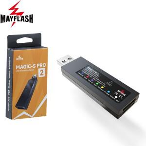 [호환품]Mayflash MAGIC-S PRO 2 무선 USB 어댑터 Xbox 시리즈 X | S 컨트롤러 컨버터 PS4 스위치 PC용 PS5