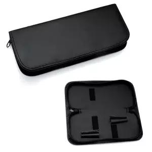 미용가위집 가죽 케이스 검정 가위지갑 파우치 보관 가위집 가위케이스