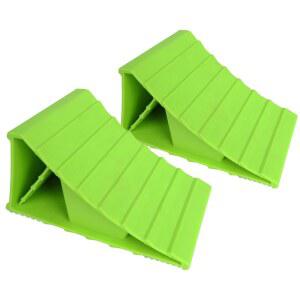 MaxxHaul 50230 가시성이 높은 폴리프로필렌 초크 2팩 베이스 방지 미끄럼