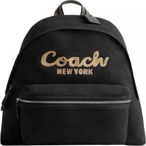 코치 여성 카고 백팩 블랙 원 사이즈