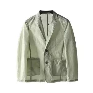 남성여름마이 빅사이즈 블 캐주얼 여름자켓