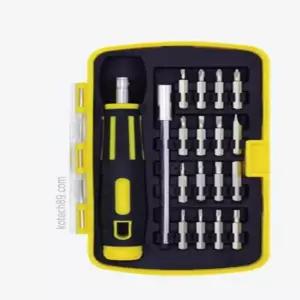 정밀작업용 드라이버 17P 양용드라이버비트 작은비트
