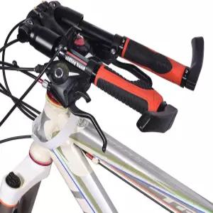 씽크탑 660mm 자전거 접이식 핸들바 알루미늄 합금 25.4mm 31.8mm 퀵 릴리스 MTB 자전거를 위한 공간 절약