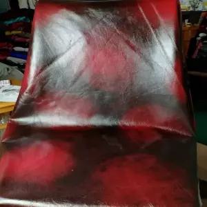 인조가죽시트지 가죽 수선패치 0.9/1mm 블랙 레드 오일왁스 소가죽. 가죽. 원단. 재킷 수제 제작용. 시트