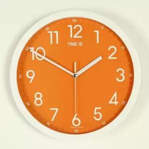 칼라 원형 벽시계 저소음 아이방 거실 벽장식 소품 (KYR-W730E50)