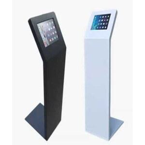 키오스크 거치대 태블릿 스탠드 화이트 매장 10 2인치 웨이팅 회전형