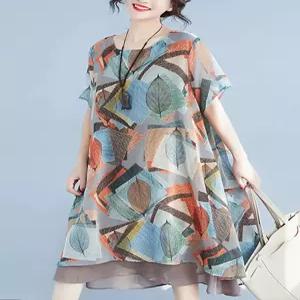 50대 휴양지 원피스 휴가 반팔 동남아여행룩 중년여성