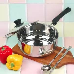 퀸센스 라면 편수 냄비 인덕션 겸용 스텐 추천 20cm WFF705E