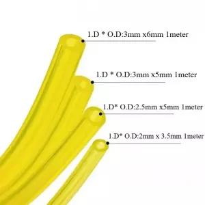 엔진톱부품 4개 세트 휘발유 연료 가스 라인 파이프 호스 스트리머 트리머 체인톱 블로워 잔디깎이 정원