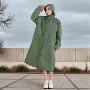고품질 트렌드 남녀공용 바람막이 레인코트(XL) 그린 우의 (WFKDW1F)