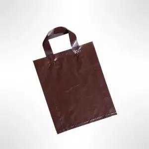 강력한 손잡이 쇼핑백 브라운 30X38cm 옆8cm 50매 팬시봉투 비닐백 옷봉투