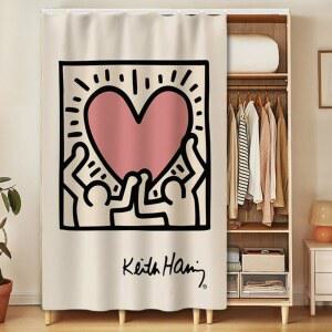 가리개 해바라기 옷장 신발장 간이 부엌 잡동사니 파티션 원룸 가림막천 세면대 공간분리커튼