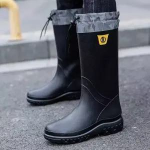 남성 레인부츠 장마철 방수장화 롱장화 오리지널형 방한 해루질 시장 물질신발 낚시용품 농사 공사 작업용