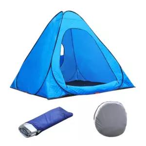 원터치 빙어텐트 짬낚 누빔 낚시 큐브텐트 육각 겨울