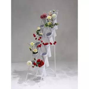 꽃다발거치대 꽃집 진열대 꽃이 꽃다발 화이트 정리대