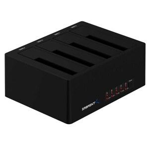Sabrent 4Bay USB 3 0 2 5인치3 5인치 (DSU3B4) SATA SSDHDD 스테이션 도킹
