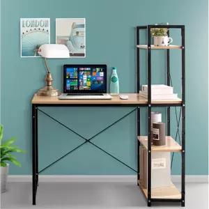 자취생 원룸 1인용 철제 노트북 컴퓨터 책상 학생 데스크 스터디카페 심플한